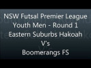 FPL2 Round 1 Youth Men - Eastern Suburbs Hakoah vs Boomerangs FS